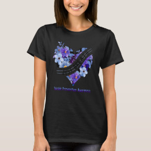Camiseta Acto de respiración, prevención del suicidio, conc