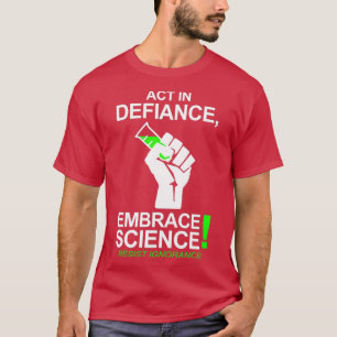 Camiseta Acto En Defensa De La Ciencia