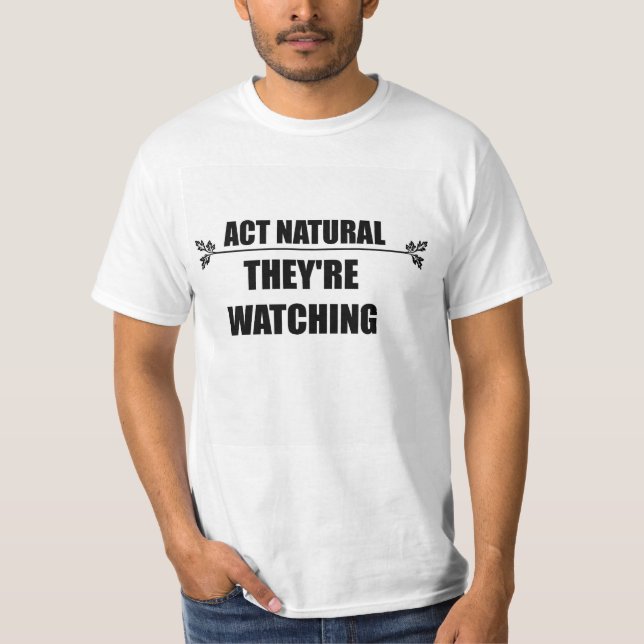 CAMISETA ACTO NATURAL (Anverso)