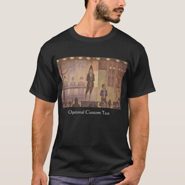 Camiseta Acto secundario de circo de Jorte Seurat (Anverso)