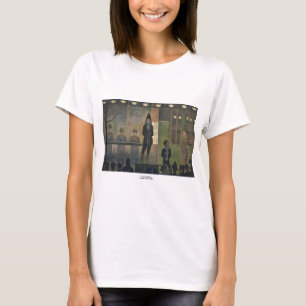Camiseta Acto secundario de circo de Jorte Seurat 1887