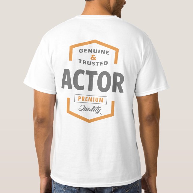Camiseta Actor (Reverso)