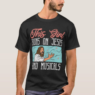 Camiseta Actor de Broadway Fans del Teatro Musical Jesus &