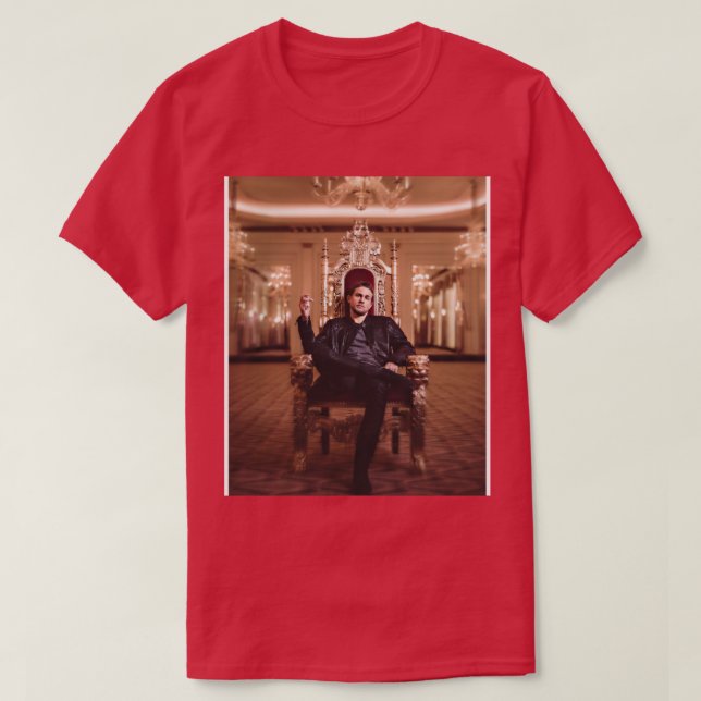 Camiseta actor de Charlie Hunnam (Diseño del anverso)