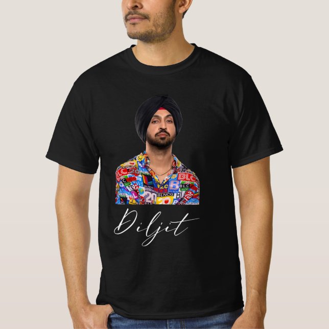 Camiseta Actor de Diljit dosanjh (Anverso)