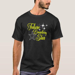Camiseta Actor de teatro musical de la Estrella de la Telev