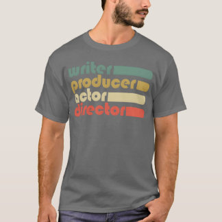 Camiseta Actor del productor de películas de cineasta de ci