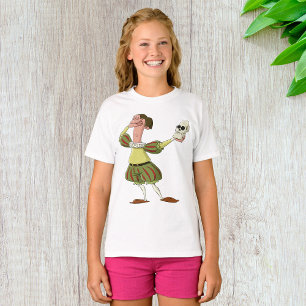 Camiseta Actor divertido de Hamlet de Shakespeare sostenien