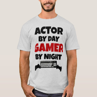 Camiseta Actor por jugador de día de noche
