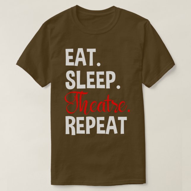 Camiseta Actor teatral (Diseño del anverso)