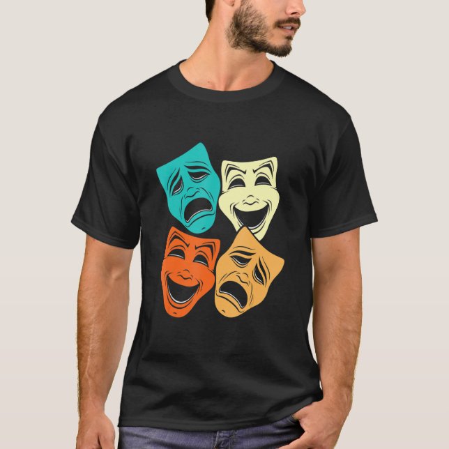 Camiseta Actor teatral interpreta Mamáes de teatro de época (Anverso)