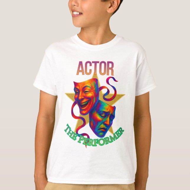 Camiseta Actor - The Performer Boy's Tee (Anverso)