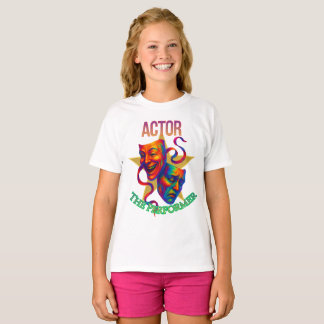 Camiseta Actor - The Performer Girl's Tee