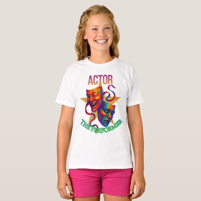 Camiseta Actor - The Performer Girl's Tee (Anverso completo)