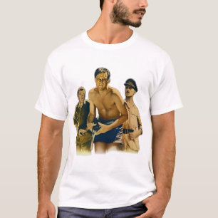 Camiseta Actores clásicos de Bridge sobre el río Kwai