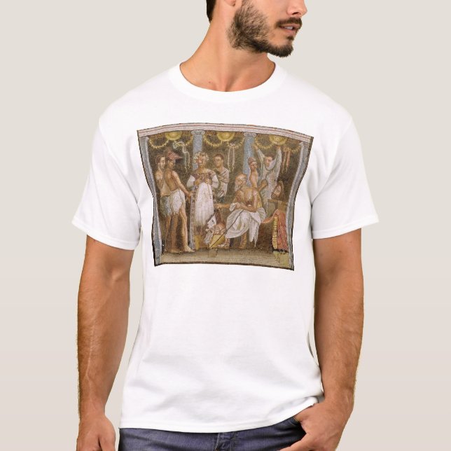 Camiseta Actores que ensayan para un juego de sátiro, (Anverso)