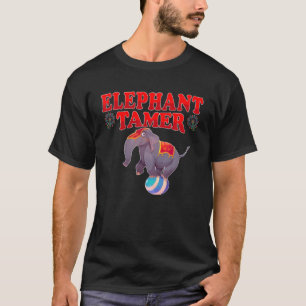 Camiseta Actos de circo de vestuario de Elephant Tamer Carn
