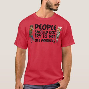 Camiseta Actos extraños de animales