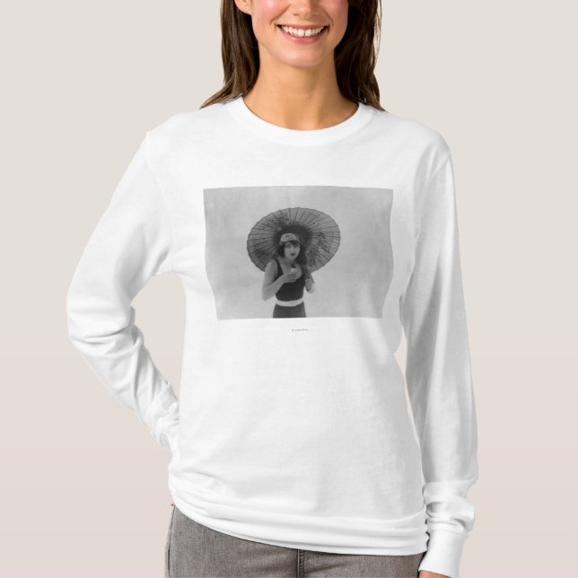 Camiseta Actriz Betty Compson que come el helado (Anverso)