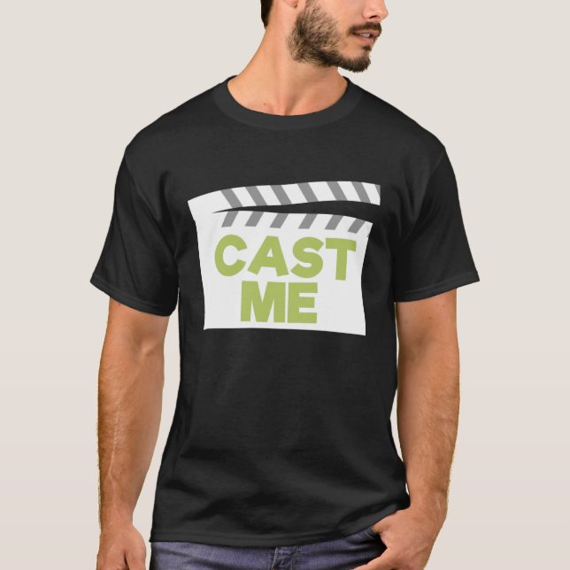 Camiseta Actriz de Cast Me Actress Teatro I Actor (Anverso)