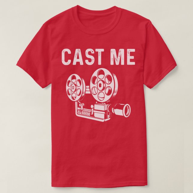 Camiseta Actriz de teatro 1 (Diseño del anverso)