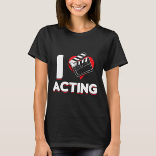Camiseta Actriz teatral de teatro de teatro de Broadway a l