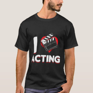 Camiseta Actriz teatral de teatro de teatro de Broadway a l