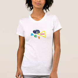 Camiseta ¡Actúa AHORA! y Salvar la rebelión del planeta/ext