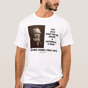 Camiseta Actúa Como Si Lo Que Haces Marcara La Diferencia D