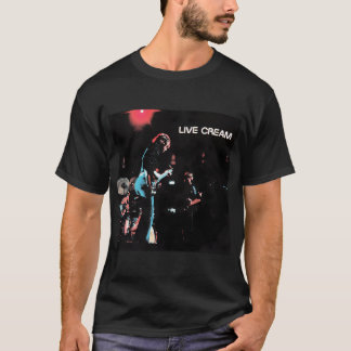 Camiseta actuaciones del álbum Live Cream