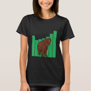 Camiseta Actual inversor en ciclo de mercado de ositos Guay