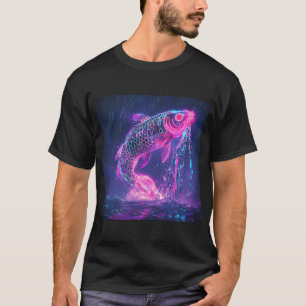 Camiseta Actualización de corriente de neón