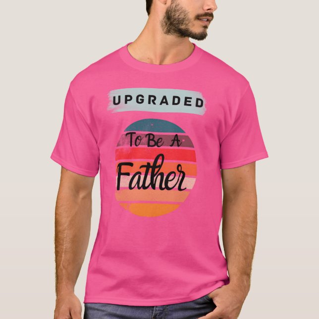 Camiseta Actualizado para ser un niño padre (Anverso)