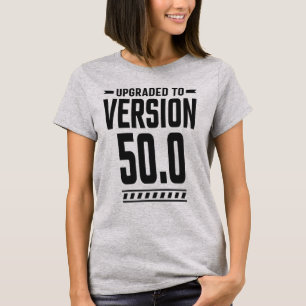 Camiseta Actualizar a la versión 50.0