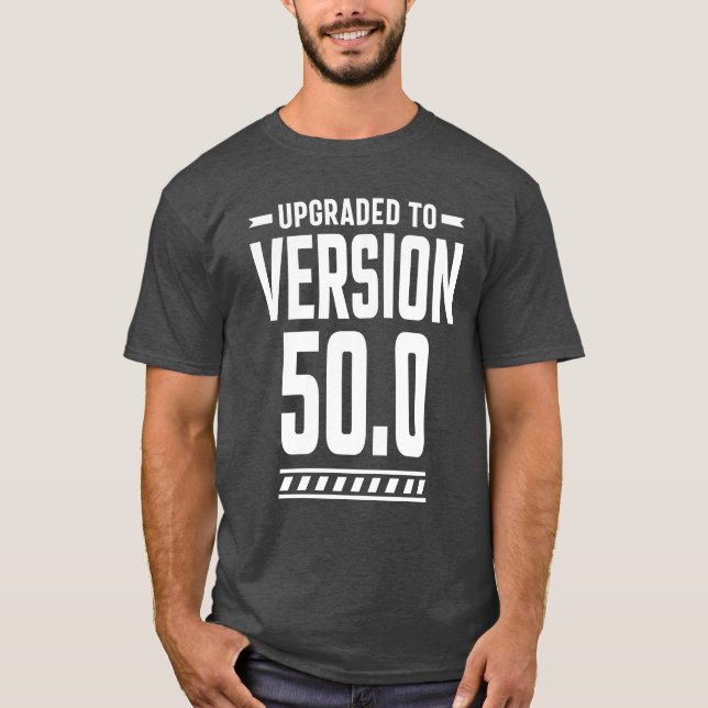 Camiseta Actualizar a la versión 50.0 (Anverso)