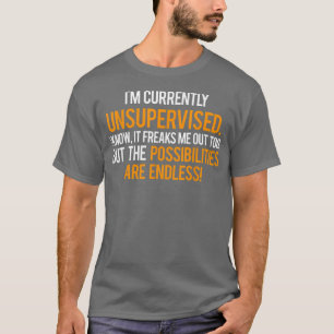 Camiseta Actualmente no estoy supervisado en Guay sarcástic