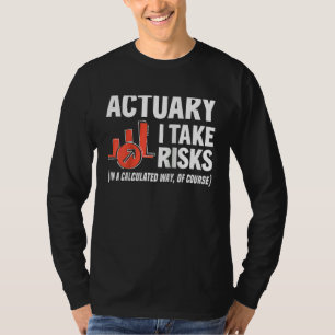 Camiseta Actuario I Asumo Riesgos  Actuario Raglan Béisbol