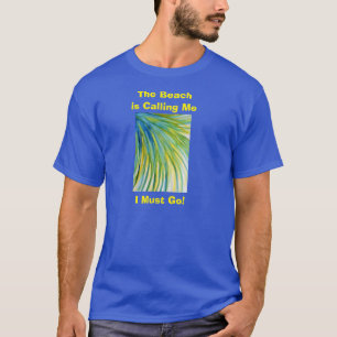 Camiseta Acuarela abstracta de la palmera