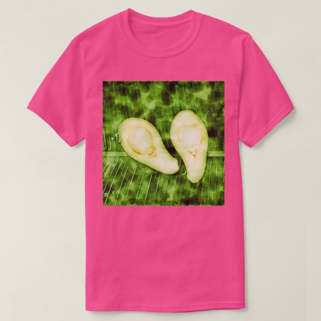 Camiseta Acuarela Aguacate Lover 4 (Diseño del anverso)