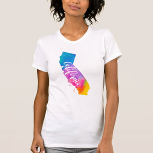 Camiseta Acuarela California