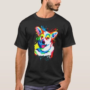 Camiseta Acuarela Corgi Corgi