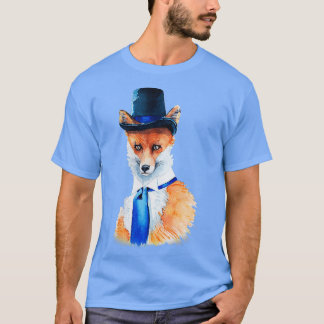Camiseta acuarela de Fox