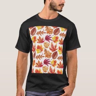 Camiseta Acuarela de otoño de composición botánica, perfect