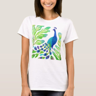 Camiseta Acuarela de Peacock