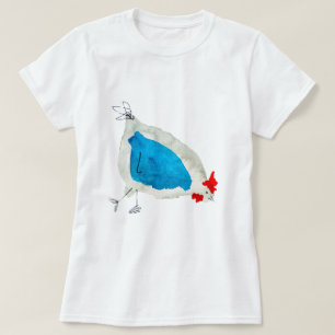 Camiseta Acuarela de pollitos lindos