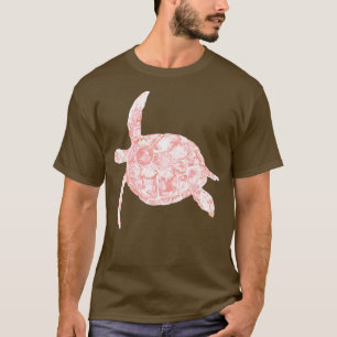 Camiseta Acuarela de tortuga marina 1