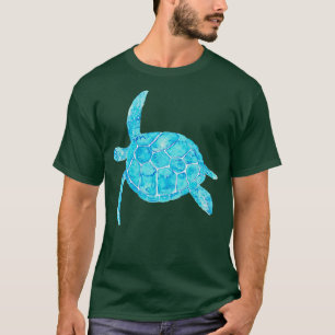 Camiseta Acuarela de tortuga marina 3