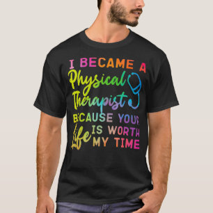 Camiseta Acuarela del Auxiliar de Terapia Física