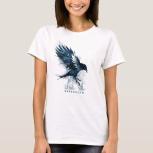 Camiseta Acuarela del cuervo de Harry Potter el  