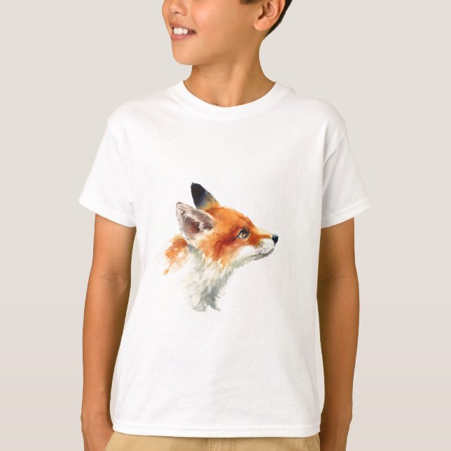 Camiseta Acuarela del Fox (Anverso)